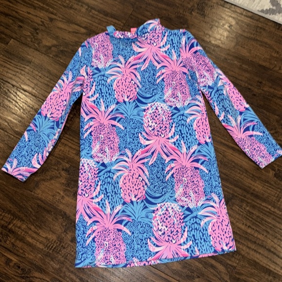 Lilly Pulitzer girls excellent used condition skipper popover dress - Picture 4 of 4